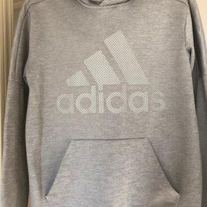 Men's Adidas Grey Hoodie Size Small